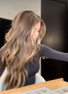 Hair By Chrissy, Brown Hair Inspiration, Cute Hair Colors, Bronde Hair, Hairstyles For Layered Hair, Hair Color Light Brown