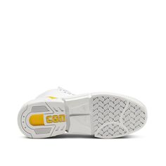 Converse Mix and Match CPX70 High Top White/Speed Yellow/Black 568648C. Canvas High Top Sneakers, One Star, Plaid Design, Mix N Match, Mix And Match, Yellow Black, Leather Heels, Phone Numbers, High Top