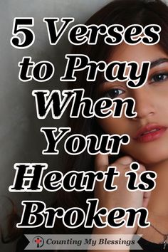 When life as you know it falls apart and you have a broken heart it's hard to find the words to pray. 5 Scripture-based prayers for your broken heart. #Relationships #Prayer #BrokenHeart #Faith #CountingMyBlessings Verses To Pray, Ratajkowski Style, Counting My Blessings, Christian Growth, Raising Godly Children, My Blessings, Overcome The World, Prayer For You, Before Sleep