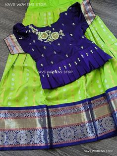 This Lehenga suits 7 yr - 8 yr. Kindly Please Message me If needed measurements before purchase. Traditional Designer Sets With Set-in Sleeves, Traditional Silk Sets With Set-in Sleeves, Traditional Festive Dresses With Set-in Sleeves, Designer Sets With Set-in Sleeves And Traditional Drape, Festive Green Short Sleeve Set, Elegant Green Short Sleeve Sets, Fitted Green Top With Traditional Drape, Green Fitted Tops With Traditional Drape, Green Fitted Top With Traditional Drape