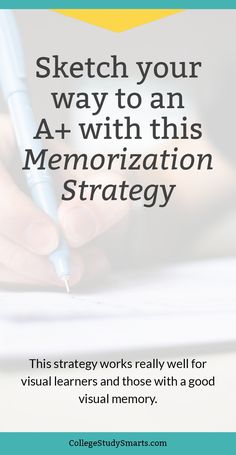 someone writing on a piece of paper with the words, sketch your way to an at - with this memoion strategy