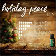 Holiday Peace Terra Essential Oils, Doterra Diffuser, Essential Oil Education