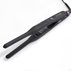 Adjustable Temperature Pencil Flat Iron Mini Hair Straightener Using f Mini Flat Iron, Mini Hair Straightener, How To Wear A Wig, Curly Bangs, Brown Highlights, Deep Conditioning, Brown Ombre, Short Wigs, Long Wigs