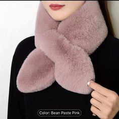 Cozy & Practical Design: Warm And Cozy Faux Fur Loophole Scarf That Features A Long And Furry Design With A Slit At One End Of The Scarf That Is Not Visible From Afar But Can Be Used To Tuck The Other End Of The Scarf Through To Securely Wrap It Around The Neck Like A Bow. Or It Can Also Be Worn Draped Around The Neck If Desired. Ideal Gift: Perfect Gift For Your Loved Ones For Any Occasions Such As Christmas, Birthdays, Anniversaries, Mother’s Day, Graduations, Valentine’s Day, Etc, Or When You Tie Neck Scarf, Collar Scarf, Practical Design, Neck Scarf, Faux Fur Collar, Neck Scarves, Tie Neck, Fur Collar, Fur Collars