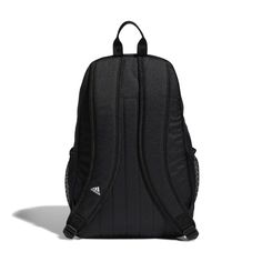 Whether for school or play, the adidas Young BTS Creator 2 Backpack will store everything your child needs and more. The multiple storage compartments take the stress out of organization. Plus, with two side pockets for a water bottle, there's no excuse for your little one not to stay hydrated!Features: Zip up. Five storage compartments. Two padded straps. 19"H x 14"W x 9"D. Details: Material: Polyester. Comprised of 100% recycled material. Wipe clean. Black Adidas Backpack For Gym, Adidas Black Backpack For Gym, Adidas Gym Bag For Back To School, Adidas Sporty Backpack For Students, Nike Fits, White Kicks, Kids Converse, Wide Width Shoes, Blue Backpack