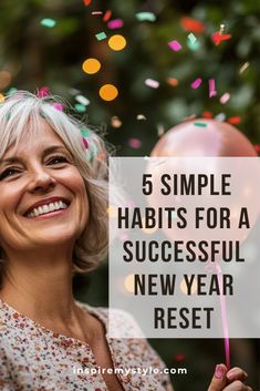 Feeling stuck on where to start this new year? These simple habits will inspire you to embrace a healthier and happier lifestyle in 2025. Save this pin for practical ideas on how to improve life and create the reset you deserve! 🌟