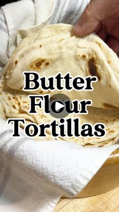 1.3M views · 8K reactions | Butter Flour Tortillas! Butter makes it easier for people who prefer a more accessible or vegetarian option! 
Recipe:
3-cups All Purpose Flour 
1/2 teaspoon baking powder 
1 and a half teaspoons of salt 
1- stick of halfway melted butter 
1-cup of warm to hot water 
(More flour as needed to bring the dough to where it’s smooth and doesn’t stick to your hands). | Nite Marquez Butter Flour Tortillas, Butter Flour Tortilla Recipe, Butter Tortillas, Chia Tea Latte Recipe, 1960s Food, Recipes With Flour Tortillas, Tea Latte Recipe, How To Make Tortillas, Flat Breads