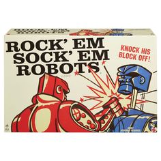 a box of rock'em sock'em robots