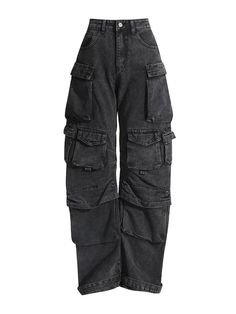 Mode Hipster, Street Fits, Moda Denim, Style Overalls, Denim Decor, Estilo Denim, Jean Large, Mode Jeans, High Street Fashion