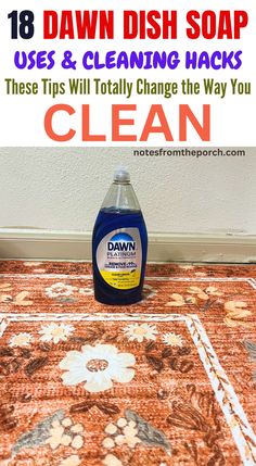 Ready to unlock the true power of Dawn dish soap? Discover 18 brilliant cleaning tips, uses, and hacks that make tackling household chores easier than ever. From cutting through grease and grime to tackling stubborn stains and odors, these tips show why Dawn is a cleaning essential for every home. Try these simple yet effective hacks today and see the difference for yourself!
#DawnDishSoapHacks #CleaningTips #DIYCleaningSolutions #EffortlessCleaning #HouseholdHacks #HomeCleaningMadeEasy