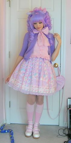 Devi Goddess, Japanese Lolita Fashion, Lolita Outfits, Style Kawaii, Kawaii Stuff, Japanese Street Fashion, Sweet Lolita