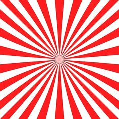 an abstract red and white background with sunburst