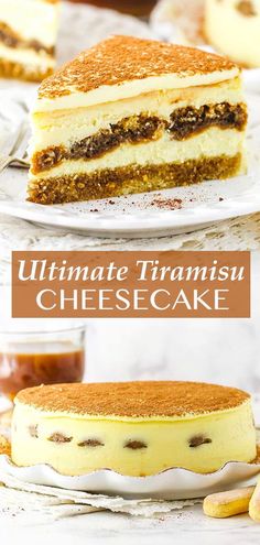 the ultimate tirami cheesecake is made with only three ingredients and it's ready to be eaten