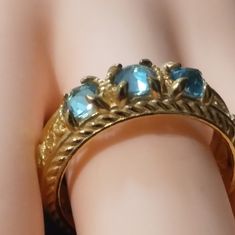 Department:Women's Rings Sultana Empress Moorish Vintage Antique Greek Gold Filled Turkish Rings Friday, Saturday, #2 Reverse-Set Gemstones Iceethon Has Outfits And Accessories For Work, Weddings, Nights Out & More Category: Fashion Category: Clearance Buy Now! Blue Adjustable Crystal Wedding Ring, Adjustable Blue Crystal Wedding Ring, Gold Blue Topaz Crystal Ring For Wedding, Gold Blue Topaz Crystal Wedding Ring, Gold Three Stone Topaz Ring For Wedding, Blue Three Stone Birthstone Ring For Weddings, Blue Crystal Wedding Ring, Blue Three-stone Jewelry For Wedding, Blue Topaz Three Stone Ring For Wedding