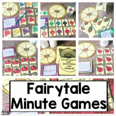 the fairy tale minute games are great for kids to practice their math skills and play with them