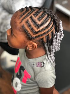 Kids Mowhawk Hairstyles, Mohawk Hairstyles For Black Girls Kids, Paw Patrol Hairstyle, Cornrow Designs For Women Natural Hair, Wedding Hairstyles Kids, Toddler Short Hairstyles, Hairstyles Kids Black, Toddler Cornrow Styles, Braid Mohawk Black Hair Kids