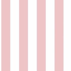 a pink and white striped wallpaper with vertical stripes