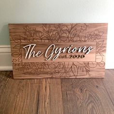 a wooden sign that says the gloriouss on it