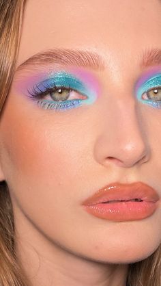 Bright Makeup, Runway Makeup, Unique Makeup, Makeup Tattoos, Creative Makeup Looks