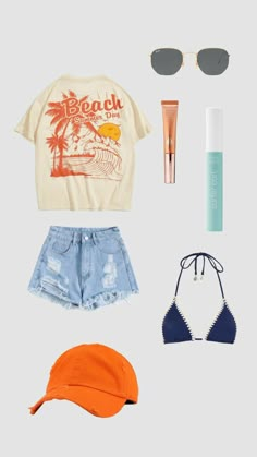 Beach Inspo Outfits, Beachy Fits, Cute Beach Outfits, Beachy Outfits, Preppy Summer Outfits, Obx Dr, Beach Fits, Outfit Inspo Summer, Casual Preppy Outfits