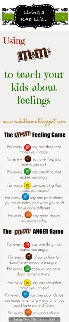 a poster with the words, how to teach your kids about feelings