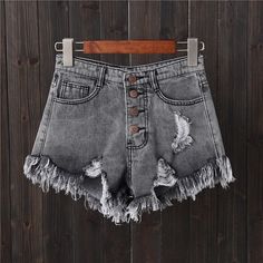 Vintage Ripped Hole Fringe 5 Colors Denim Shorts







Size Chart (cm)

1 cm = 0.39 inch, 1 inch = 2.54 cm

Error Rang： 1-3 cm / 1 inch

Please kindly compare the following detail sizes with yours before order.

















US Size

Waist

Hip

Pants Length

Thigh





S

65

92

29

56





M

69

94

30

58





L

72

98

31

60





XL

76

102

32

62





XXL

80

104

33

64





XXXL

84

108

34

66





4XL

88

114

35

68





5XL

91

118

36

70 Korean Jeans, Mini Denim Shorts, Casual Denim Shorts, Denim Decor, Ripped Jean Shorts, Ripped Denim Shorts, Short Denim, Summer Jeans, Hot Shorts