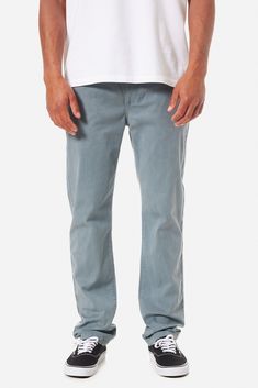 Designed for ultimate comfort and style, the Pipeline Chino Pant features a slim straight fit and elastic waistband for a perfect fit. The Tencel Cotton blend is suitable for any event and is most similar to our previously loved Stand Pant. 55% Tencel, 42% Cotton, 3% Spandex stretch chino Slim Straight fit 32" Inseam 15" Leg Opening Elastic waistband with drawcord Front slash pockets Back welt pockets | Pipeline Chino Pant Men's Size XXL Cotton in Thyme by Katin Chino Pants Men, Stretch Chinos, Chinos Pants, Thyme, Welt Pockets, Welt Pocket, Perfect Fit, Cotton Blend, Spandex