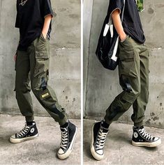 Cargo Pants Sale, Streetwear Cargo Pants, High Waisted Cargo Pants, Combat Trousers, Baggy Sweatpants, Denim Decor, Streetwear Pants, Harajuku Streetwear, Jeans Fabric