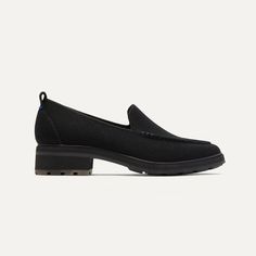 The Lug Loafer in Onyx Black | Rothy's Flat Slip-on Loafers With Lug Sole, Slip-on Loafers With Lug Sole, Leather Slip-on Loafers With Lug Sole, Black Slip-on Loafers With Lug Sole, Luxury Slip-on Loafers With Lug Sole, Sole Sisters, Mary Jane Clogs, Lug Boots, Chunky Loafers