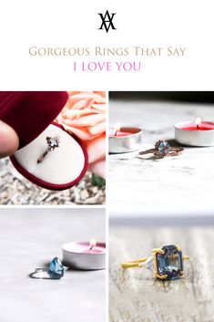 No fashion accessory says “I love you” more than a ring. Find the perfect way to express your love and devotion for her. She will fall in love with these rings! Show Your Commitment And Love For One Another… Say I Love You, Love You More Than, Love You More, Class Ring