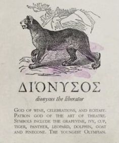 an old book with a dog on it's cover and the words aonyzoz written in cursive writing