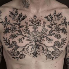 Chest Tattoos For Men Tattoo Craft Set Middle Of Chest Tattoo Men, Chest Tattoos For Men, American Traditional Tattoo Ideas, Traditional Tattoo Ideas, Bug Tattoo, Bouquet Tattoo, Men Tattoo, Chest Tattoos, Chest Tattoo Men