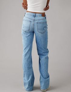 AE Strigid Low-Rise Baggy Flare Jean Fire Shoes, Skin Layers, Outfit Pieces, Extra Skin, Low Rise Flare Jeans, Low Rise Bootcut Jeans, Spring Clothing, Womens Jeans Bootcut, Fit Ideas