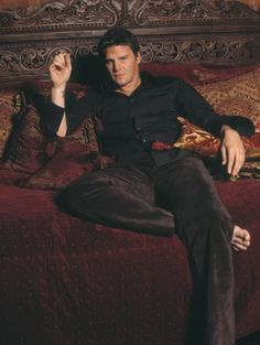 Angel David Boreanaz, David Boreanaz Angel, Angel Outfits, Buffy Angel, David Boreanaz, Male Actors, Joss Whedon