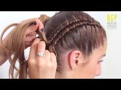 Tuto coiffure pour tous les jours (pour l'école / travail) ❀ Tresse simple et rapide - YouTube Hairstyle Youtube, Box Braids Hairstyles, Hair Designs, Braid Styles, Kids Hairstyles, Hair Hacks, Loki, Hair Tutorial