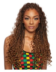 Boho Goddess Locs, Hairstyles Crochet, Classy Hairstyles, Hair Knot, Hair Twist Styles, Goddess Locs, Synthetic Lace Wigs, Cool Braids, Creative Hairstyles