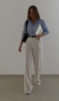 Elegantes Outfit Damen, Stile Casual Chic, Business Professional Outfits, Business Outfits Women, Corporate Outfits, Office Outfits Women, Business Casual Outfits For Work, Stil Elegant, Classy Work Outfits