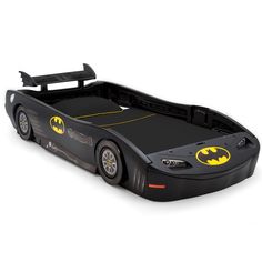 a batman car bed is shown on a white background