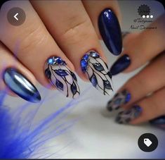 Unghie Nail Art, Wow Nails, Fancy Nails Designs, Stylish Nails Designs, Nail Blog, Nails Design With Rhinestones, Pretty Nail Art Designs, Nail Art Designs Videos