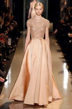 Elie Saab Spring Summer 2013 haute couture collection Robes Glamour, Ellie Saab, Couture Design, 파티 드레스