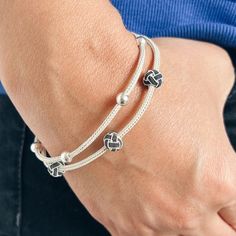 White Gold Jubilee Braided Bracelet As A Gift, Silver Braided Bangle Bracelet For Friendship, White Gold Sterling Silver Braided Bracelet For Gifts, White Gold Sterling Silver Braided Bracelet As Gift, Silver Braided Friendship Bracelet, Nickel-free Silver Braided Bracelet For Friendship, Silver Braided Bracelet As Gift, Sterling Silver Braided Bracelet With Silver Clasp Gift, Adjustable Chain Bracelet With Sterling Silver Clasp As Gift