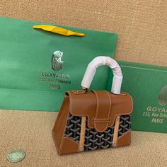 Charm - GOD Bags - 138 A+ Excellent Quality; Contact us if you've any questions in your mind. Goyard Bag, Branded Packaging, Ladies Handbags, Luxury Items, Grade 1, Satchel Bags, Evening Bags, Fashion Statement, Contact Us