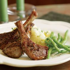 Sautéed Lamb Chops with Herbes de Provence - Recipe - FineCooking Lamb Chops Pan Seared, Chive Butter, Lamb Loin Chops, Lamb Loin, Lamb Chop Recipes, Loin Chops, Lamb Dishes, Bistro Food, Easter Dinner Recipes