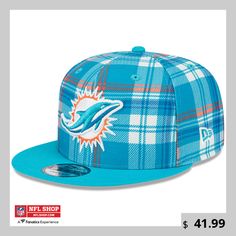 Match your favorite players on-field look with this New Era 2024 Sideline Statement 9FIFTY Snapback Hat. With the iconic Miami Dolphins logo embroidered on the front panels, this hat will cap off your game day fit. The bold pattern on this New Era hat will help you stand out in the sea of regular Miami Dolphins hats. Hat Displays, Miami Dolphins Hat, Miami Dolphins Logo, Dolphins Logo, Nfl Miami Dolphins, Hat Display, New Era Hat, Nfl Gear, Nfl Season