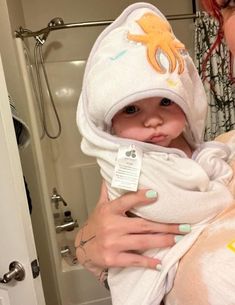 the CUTEST little towel set for your little one for only $16! Makeup Emo, I Want A Baby, Wanting A Baby, Desain Buklet, Future Mommy, Foto Baby, Future Mom, Mommy Life