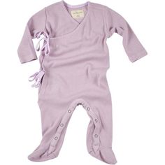 The cozy footed onesie is made from the signature silky and stretchy organic rib blend. It features a snap closure at the inseam and finishes with two ties at the side body for easy changing. This newest addition to the baby collection is made to coordinate with any accessory to create a sweet giftable ensemble. | Bacabuche | Rib Kimono Onesie, Lilac (Multicolor, Size 6-12M) | Maisonette collects the best children’s products from around the world (unlike Zulily, Etsy, The Tot, Farfetch Kids, Chi Fitted Footie For Loungewear Spring, Spring Loungewear Footie, Spring Loungewear Fitted Footie, Soft Fitted Onesie For Loungewear, Fitted Cotton Footie For Loungewear, Fitted Solid Color Onesie For Loungewear, Fitted Onesie For Sleep, Fitted Solid Color Onesie For Sleep, Newborn Baby Girl Outfits