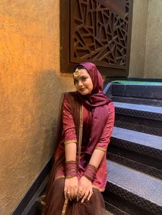 Desi Wedding Guest Outfit, Hijabi Muslimah, Hijabi Dresses, Outfit Ngampus, Bengali Culture, Eid Outfit, Muslim Fashion Hijab Outfits, Muslim Outfits Casual