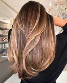 Light Brown Layers, Light Brown Hair With Highlights, Bayalage Hair, Warm Highlights, Brown Hair With Caramel Highlights, Hair With Highlights, Lighter Hair, Brunette Hair With Highlights