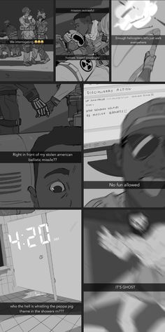 an animation storyboard showing various scenes from different films