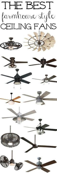 the best farmhouse style ceiling fans